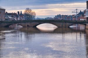 York and the River Ouse Remember the Floods of 2000