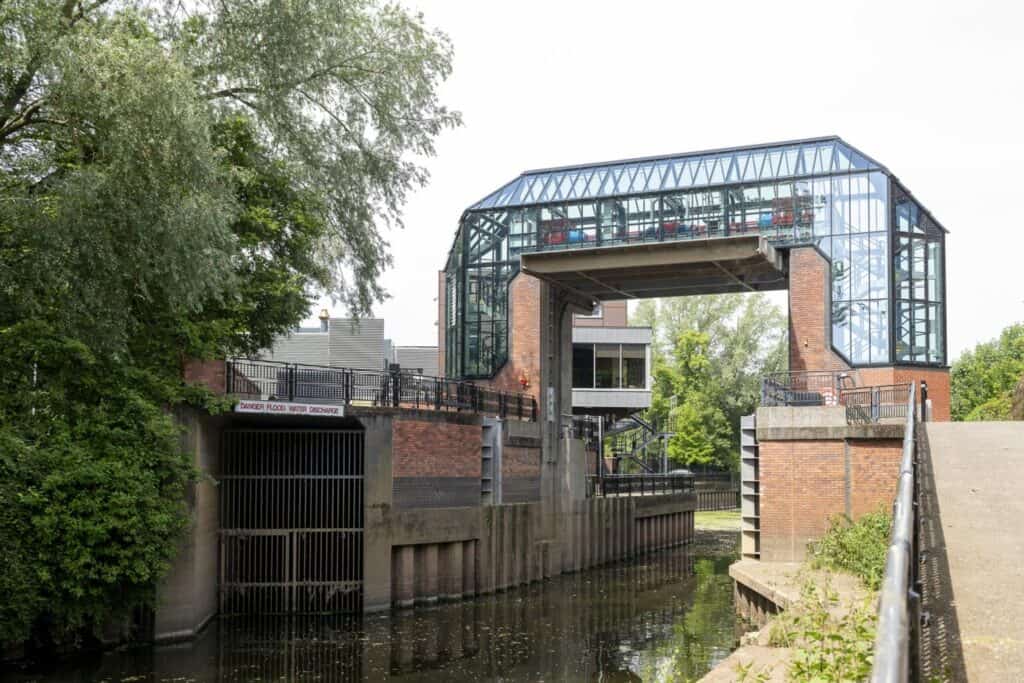 The Foss Barrier at York, part of the York Flood Alleviation Scheme