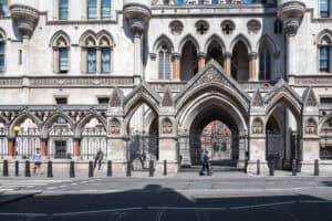 The Royal Courts of Justice in London, where High Court rulings on the exception test and the planning balance are handed down.